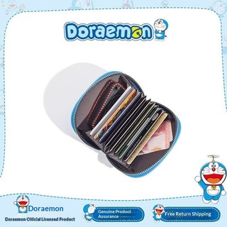 Doremon Chống Trộm Swipe Thẻ Hoạt Hình Hàng Hóa Tay Chống Khử Từ Dung Tích Lớn Nhiều Thẻ