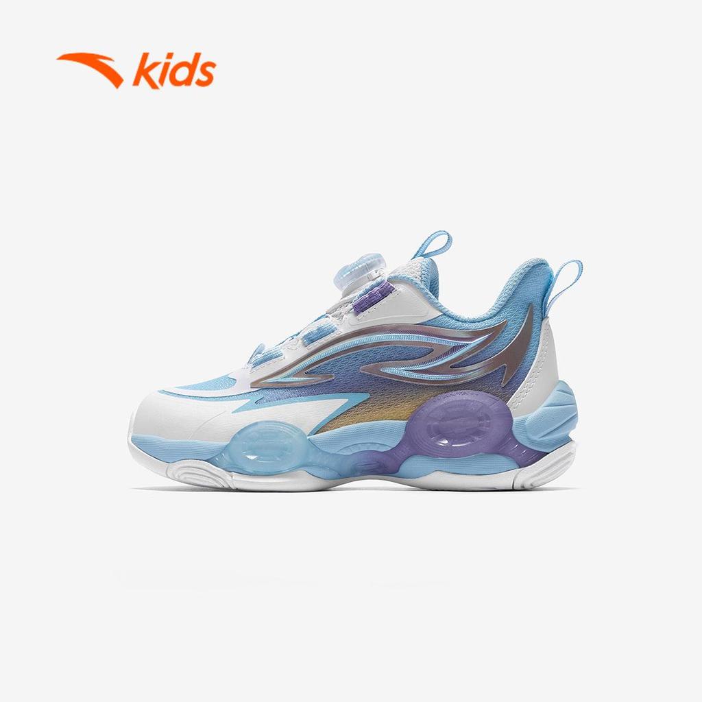 ANTA Kids Giày Bóng Rổ Bé Trai Unique Shape Bám Sàn, Chống Trượt, Êm Nhẹ, Thoáng Khí 3126B9954