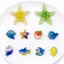 Set Charm Đại Dương Cute Kawaii Trong Suốt Lấp Lánh – Sao Biển Cá Heo Cá Mập Mini Dễ Thương Trang Trí Dép Charm mùa hè C