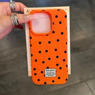 DànhCho IPhone 17 16 15 14 13 12 11 ProMax XR XS Max 7 8 Plus Đen Wave Point English trường hợp điện thoại