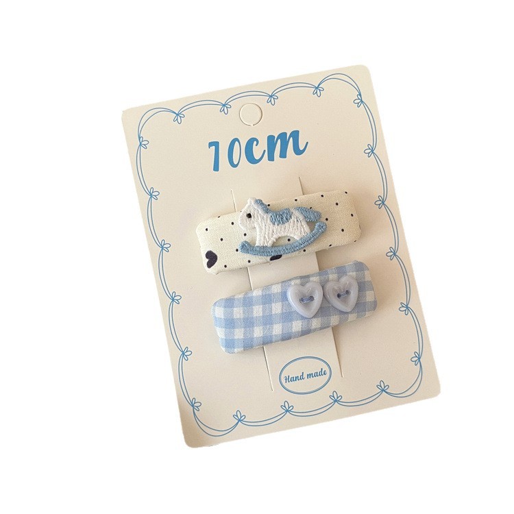 Hoạt Hình Gấu Nơ Kẹp Tóc Bé Gái Nổ Kẹp