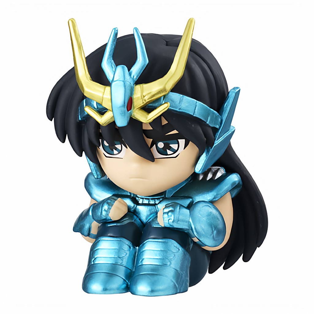 [BTF] Hàng có sẵn BANDAI Capsule Toy Saint Seiya Chờ tạo kiểu rồng tím Instant Ikki Glacier EH2U
