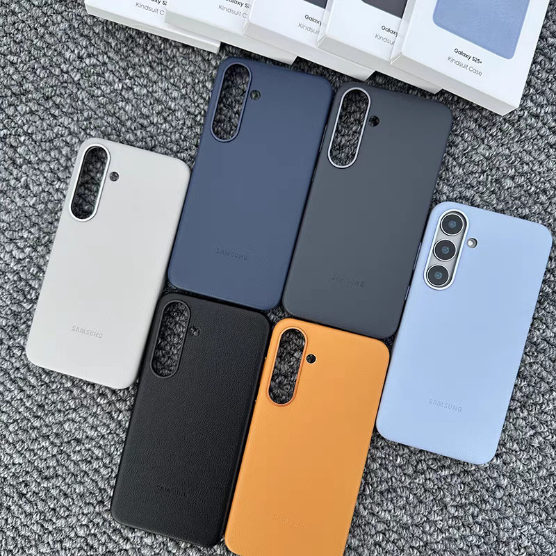 Dành Cho Da Chính Hãng Ốp lưng Samsung S25 Ultra S25Edge Plus Slim Matte Chống Sốc Ốp Lưng Cho Galaxy S25 + S25 Vỏ