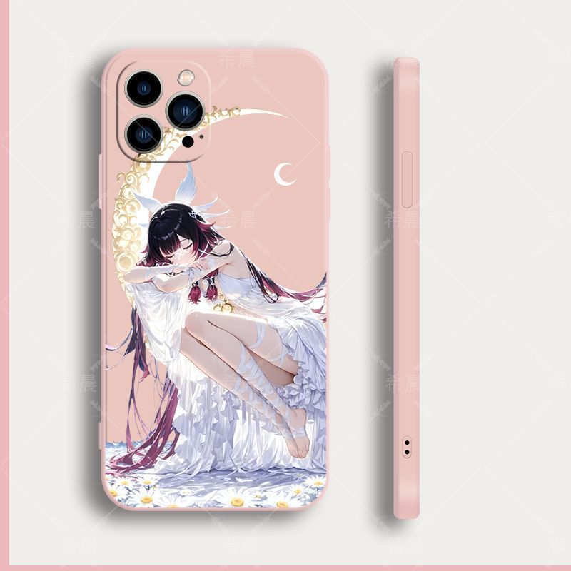 Ốp điện thoại Genshin Impact / Columbina / Luna Columbia cho iPhone / cdva