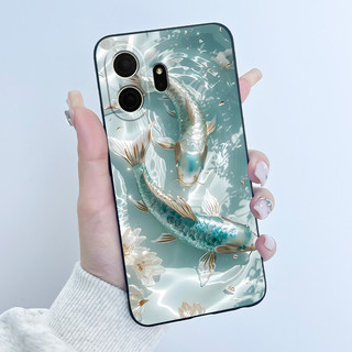 Dành Cho TCL NxtPaper 70 Pro Ốp Lưng Sang Trọng Dễ Thương Trái Tim Tình Yêu Thỏ Ngộ nghĩnh Mềm Màu Đen Silicon Ốp lưng TCL NxtPaper70 Pro