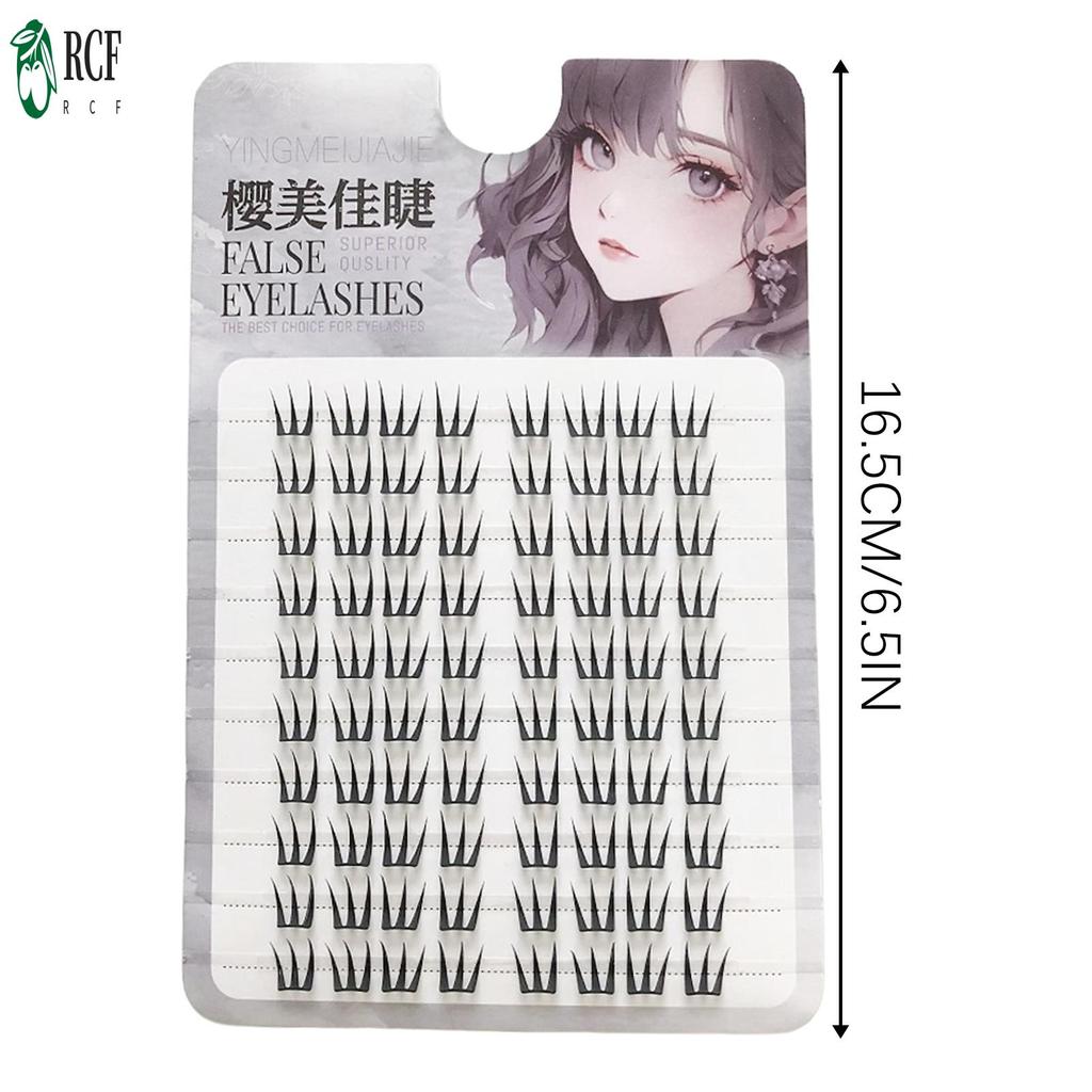 Cụm lông mi giả đơn sợi mềm mại thoải mái vẻ ngoài tự nhiên dành cho nữ biểu diễn sân khấu