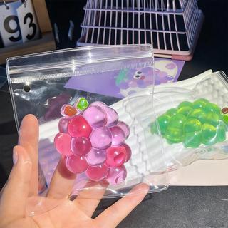Squishy Trái Cây Nho Thần Tài Đồ Chơi Bóp Giảm Căng Thẳng Tay Đồ Chơi Chống Lo Âu Trái Cây Co Giãn Chậm Tăng Cảm Giác Đồ Chơi