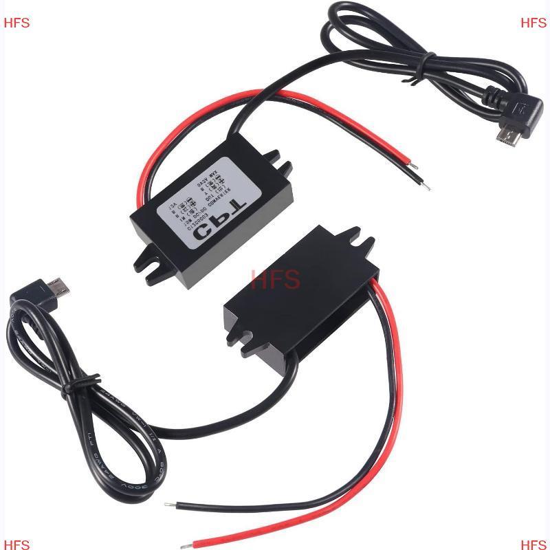 [HFS] Bộ chuyển đổi 12V sang 5V chống nước DC-DC Mô-đun bước xuống Bộ chuyển đổi nguồn USB-A Nữ / Loại C / USB kép / Đầu nối dây mở MỚI