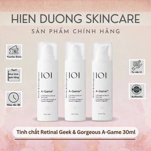 Tinh chất Retinal Geek & Gorgeous A-Game 30ml | Trẻ hoá, săn chắc, cải thiện nhăn và sắc tố