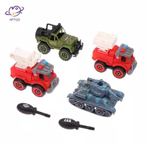 HFTOY 1 Bộ DIY Xây Dựng Tru Đồ Chơi Trang Trại Vít Trực Thăng Tháo Rời Đồ Chơi Xe Xây Dựng Xe Cho Bé Trai Kid Xây Dựng Áo Quà Tặng ~