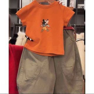 Bé Gái Hoạt Hình Mùa Hè Mickey 2026 Mới Trẻ Em Áo Thun Tay Ngắn Cotton Ngắn Nửa Tay Top