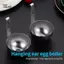 PlumHOUSE Treo Tai Inox Máy Hấp Trứng Tròn Đa Năng Nấu Trứng Để Sử Dụng Gia Đình Dụng Cụ Nhà Bếp VN