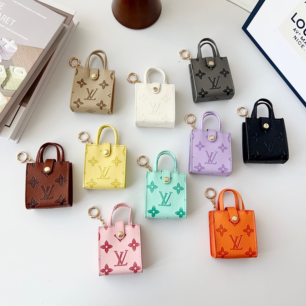 Dành Cho AirPods Pro 1 2 3 4 Cao Cấp Sang Trọng Dành Cho Airpod PRO PRO2 Thiết Kế Phong Cách Thời Trang Có Móc Vỏ Tai Nghe Bluetooth Tai Nghe Di Động, Thiết Kế Độc Đáo Ví Đựng Tiền Xu Nhỏ