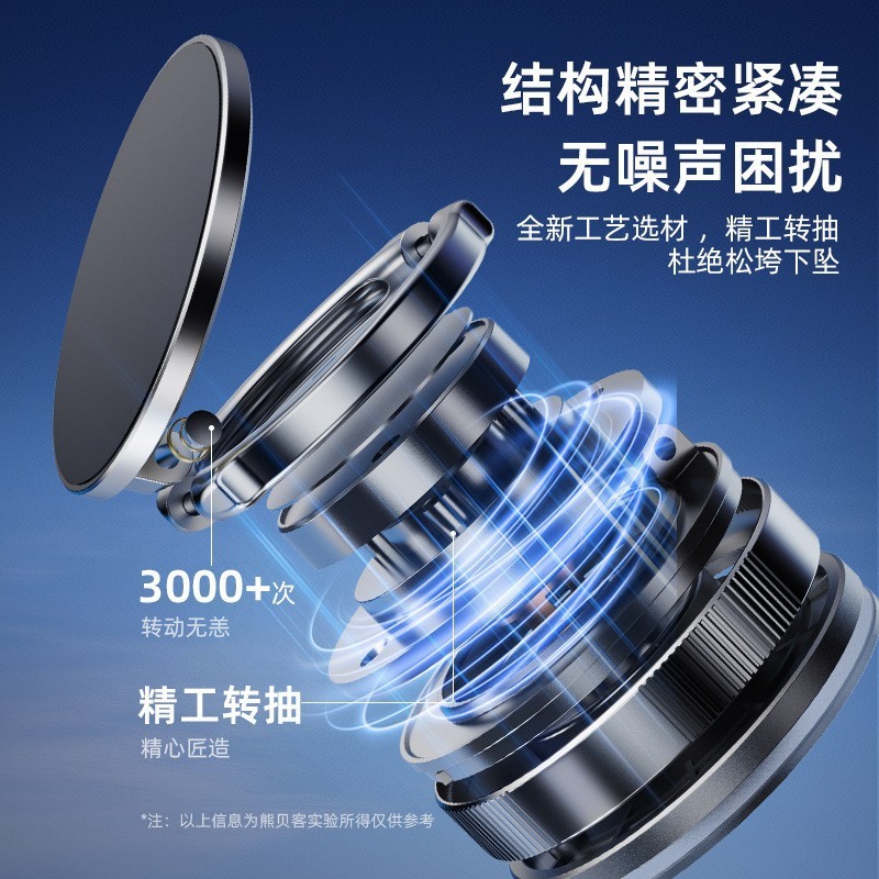 Giá đỡ điện thoại ô tô hút từ tính có thể gập lại mới cốc hút chân không Giá đỡ điện thoại gia đình