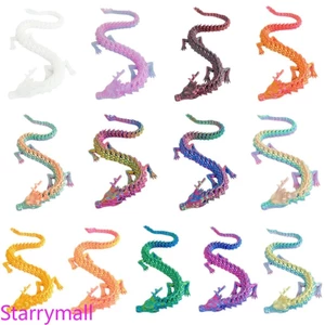 Mới Đầy Màu Sắc Phát Sáng Nghệ Hình Rồng 3D In Hình Để Bàn Trang Trí Sưu Tập Trẻ Em Người Lớn Quà Tặng