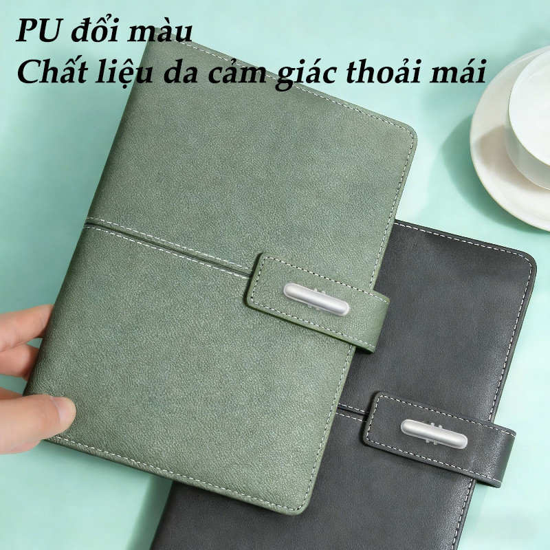 Set Quà Tặng Doanh Nghiệp Cao Cấp - Sổ Da, Bút Ký, Bình Giữ Nhiệt Inox 304, Quà Sang Cho Sinh Nhật, Tốt Nghiệp & Tri Ân