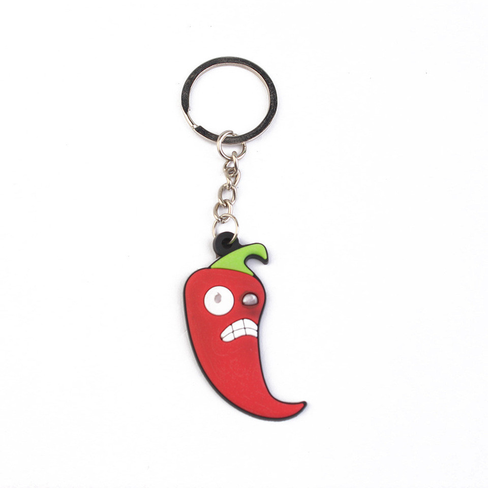 Plants Vs. Zombies Cartoon Anime Series Unisex PVC Keychains, Backpack Keychains, Car Decoration Products, Birthday Gift