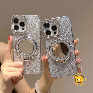 Ốp Điện Thoại Gương Lấp Lánh Cho OPPO Reno 15 Pro Max Mini 15F 15C 14 14F 13 13F 12 12F 11 11F 10 9 8T 8Z 7 7Z 6 6Z 5 5F 5K 5Z 4 4F Pro Lite Cover Vỏ mềm khung kim cương