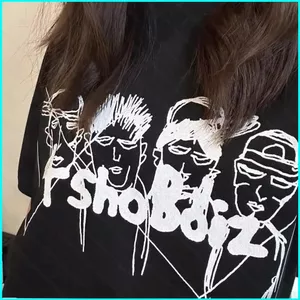 Áo Thun Ngắn Tay Cho Fan K-Pop Nhóm 4SHOCKOIZ Album LNGSHOT 2026