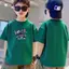 Chất lượng cao, cotton, COD, size 3-14, tùy chỉnh, Áo Trẻ Em, Unisex