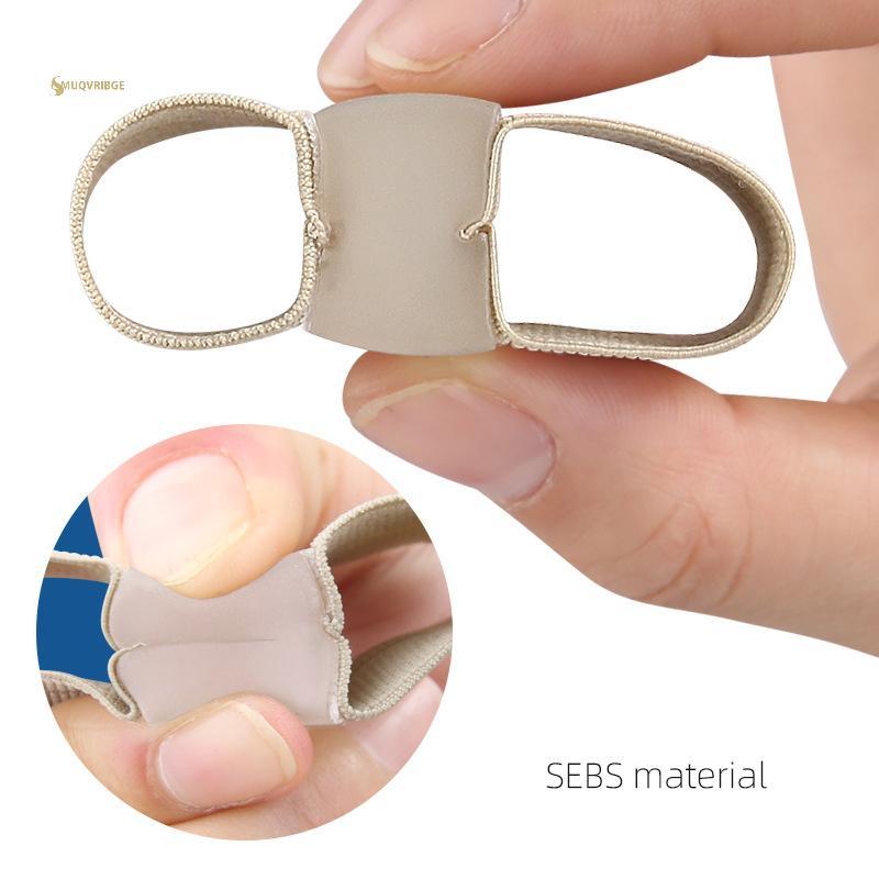 MUQV 1 Dụng cụ chăm sóc bàn chân Dụng cụ tách ngón chân silicon Bunion Hallux Valgus Corrector Thumb Finger Correction Máy duỗi n