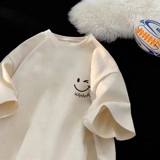 Áo thun vải chống nhăn, họa tiết vui nhộn phong cách unisex cho mùa hè