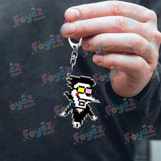 Cute Game Deltarune Ralsei Keychains for Accessories Kris Susie Spamton Undertale Jewelry Keyrings Chibi Charm