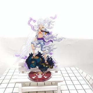 Mô hình Standee Luffy Roronoa Zoro Ace anime chibi acrylic standee trưng bày trang trí decor góc học tập để bàn