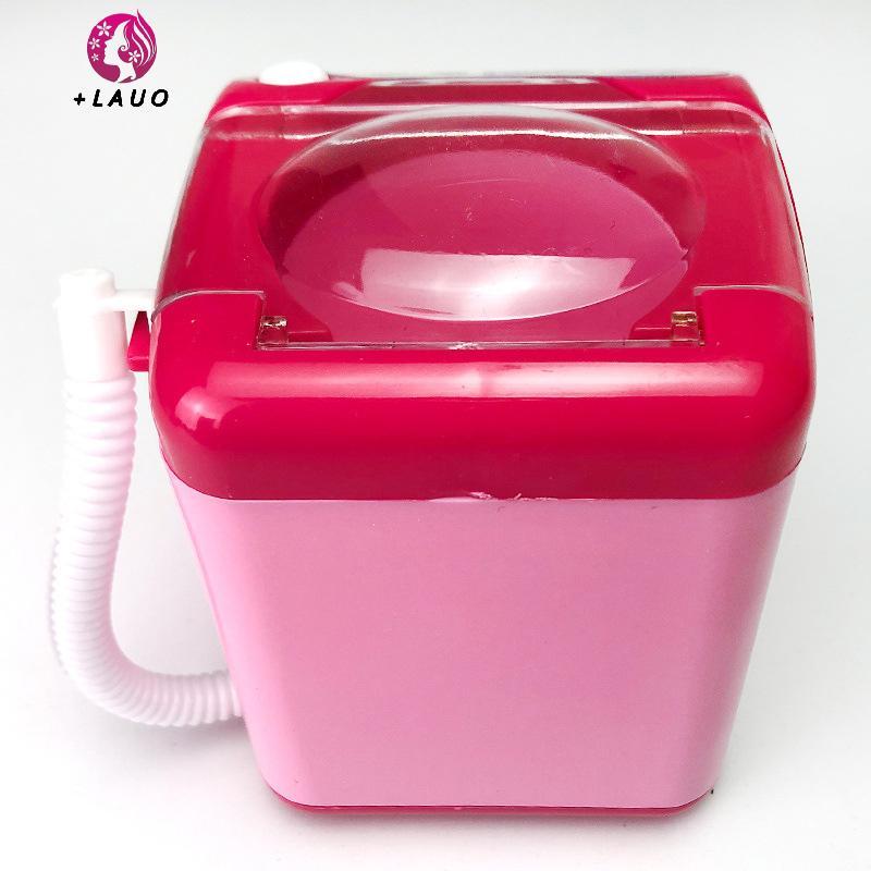 Springevenstar Mini Powder Puff Child Sponge Điện Giặt Nhựa Dụng Cụ Trang Điểm Máy Vệ Sinh Sữa Rửa Mặt Khô Và Ướt Kép Sử Dụng Bột Springevenstar