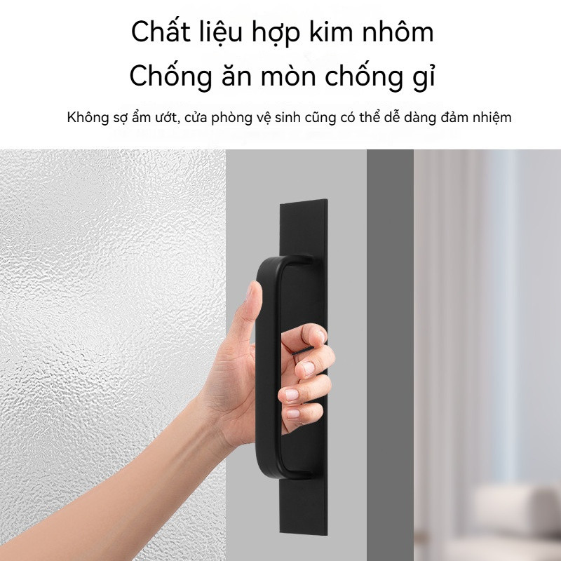【COD】Tay nắm cửa tự dính lắp nhanh, không cần khoan, bền bỉ theo thời gian, phù hợp cho cửa gỗ, kính và bề mặt nhẵn.
