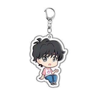 Anime Banana Fish Ash Lynx Figure Badge Jewelry Keychain Bag Double Side Arcylic Pendant Key Chain for Women Men