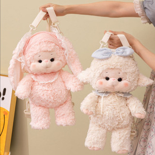 40CM Balo Thú Dễ Thương,Chất Liệu Mềm Mại,Ngăn Chứa Rộng,Balo Dễ Thương Cho Nữ,Quà Sinh Nhật Cho Cô Gái