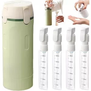 Bộ Chai Du Lịch Có Phễu, Hộp Đựng Mỹ Phẩm Có Thể Đổ Lại Cho Sữa Dưỡng / Dầu Gội / Sữa Tắm, Rò Rỉ Di Động - Chai Xịt Nhỏ Chống 30ml