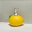 DARON Lemon Soap Dispenser, Vinyl Press Chai Nước Rửa Tay, Sáng Tạo Màu Vàng Trang Trí Dầu Gội Xà Phòng Phòng Tắm