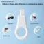 3 Cái / bộ Khăn Lau Làm Sạch Răng Trẻ Em Loại Bỏ Tartar Mảng Bẩn Loại Bỏ Nano Tẩy Bọt Biển Tẩy Tế Bào Chết MỚI