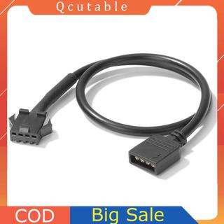 Cáp Chuyển Đổi Thay Thế 5V 3 Pin / 12V 4 Pin 30cm Bo Mạch Chủ RGB Dây Đèn LED Chuyển Đổi Cáp Chuyển Đổi