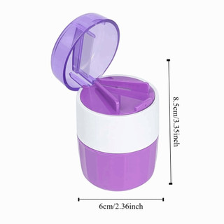 Máy nghiền thuốc 3 trong 1 LOMBARD, Máy cắt thuốc đa chức năng chống bụi bằng thép không gỉ, Bộ chia cắt chính xác bền bỉ Máy mài máy tính bảng dạng bột mịn cầm tay Sử dụng hàng ngày