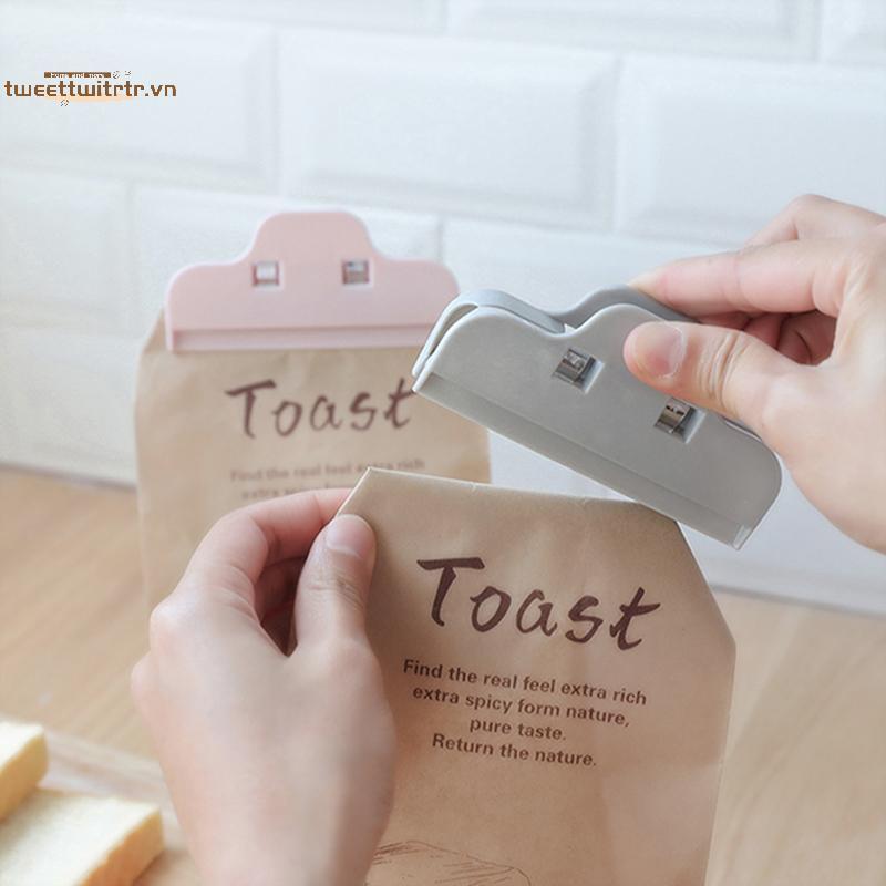 TRTR Hữu Ích Kẹp Quần Áo Văn Phòng Tập Tin Giấy Kẹp Túi Bảo Quản Thực Phẩm Nhựa Niêm Phong Kẹp VN