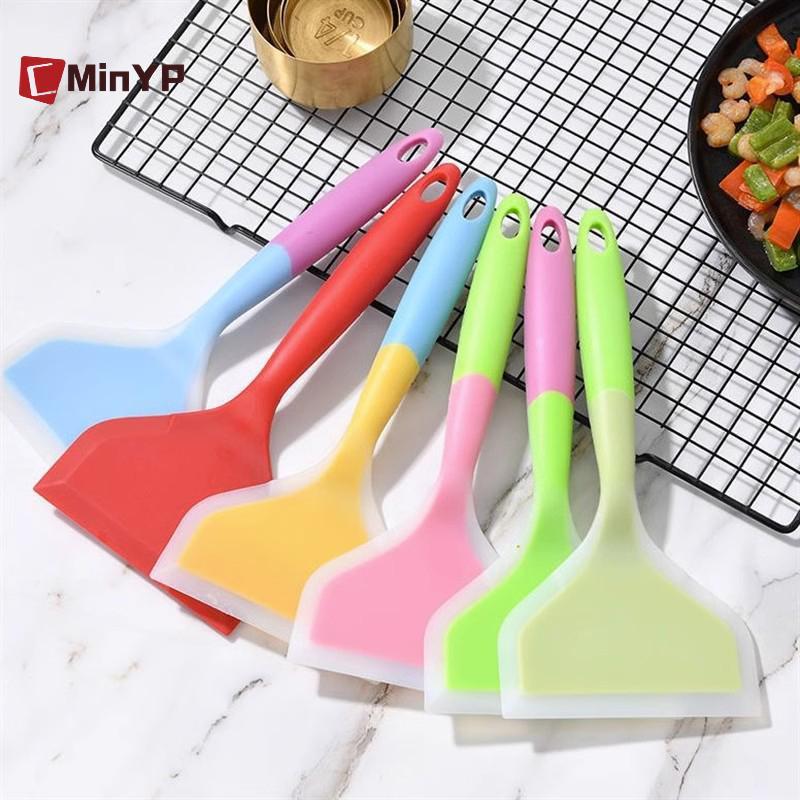 CMinYP Silicone Thìa Dụng Cụ Chống Xẻng Dụng Cụ Nhà Bếp Tamagoyaki Turner Omelets Chảo Non Sti Turners Thực Phẩm Nấu Ăn Tại Nhà Vinh Quang