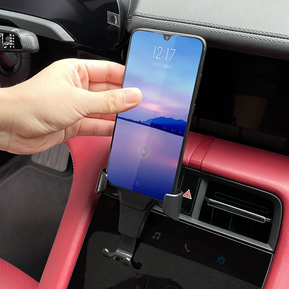 Trọng Lực Xe Điện Thoại Di Động Lỗ Thông Hơi Giá Đỡ Cho Xe HONDA Accord CIVIC CRV Pilot Civic Insight Fit HR-V XR-V Vezel Phụ Kiện Xe Hơi