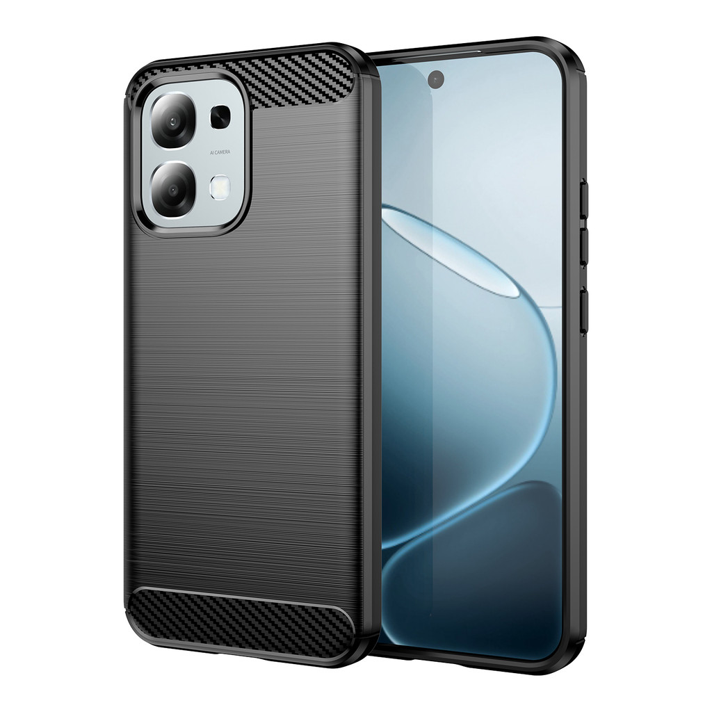 Ốp lưng OPPO A6 Pro 5G Vỏ nhựa TPU mềm bằng sợi Carbon cho Ốp điện thoại OPPO A6 Pro 4G