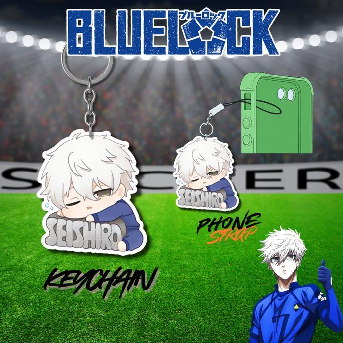 GANTUNGAN KUNCI BLUE LOCK/KEYCHAIN BLUELOCK/PHONE STRAP NAGI BLUELOCK - RIN ITOSHI, KEYCHAIN
