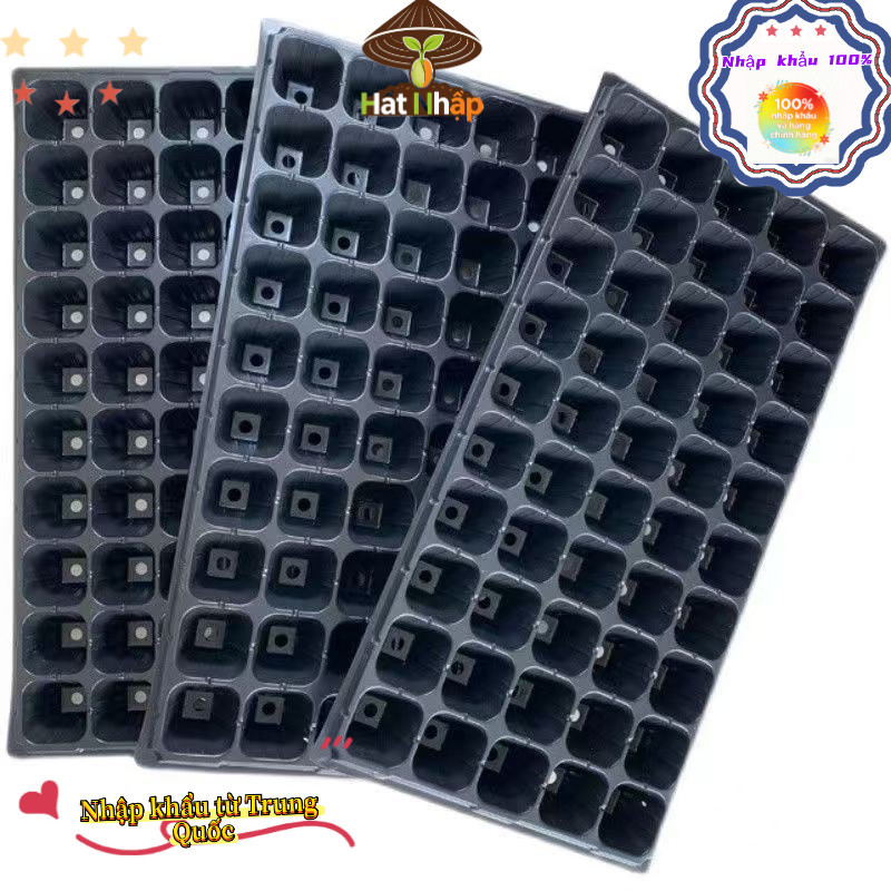 Khay ươm hạt giống cây trồng chuyên dụng, nhiều kích thước (bền dẻo, tiện lợi, chắc chắn)