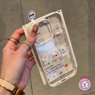 Love Dog Phone Case for IPhone 16 15 14 13 12 11 Pro Max X XR XS Max 7 8 Plus Acrylic Hard Shell Cover High Quality LBK