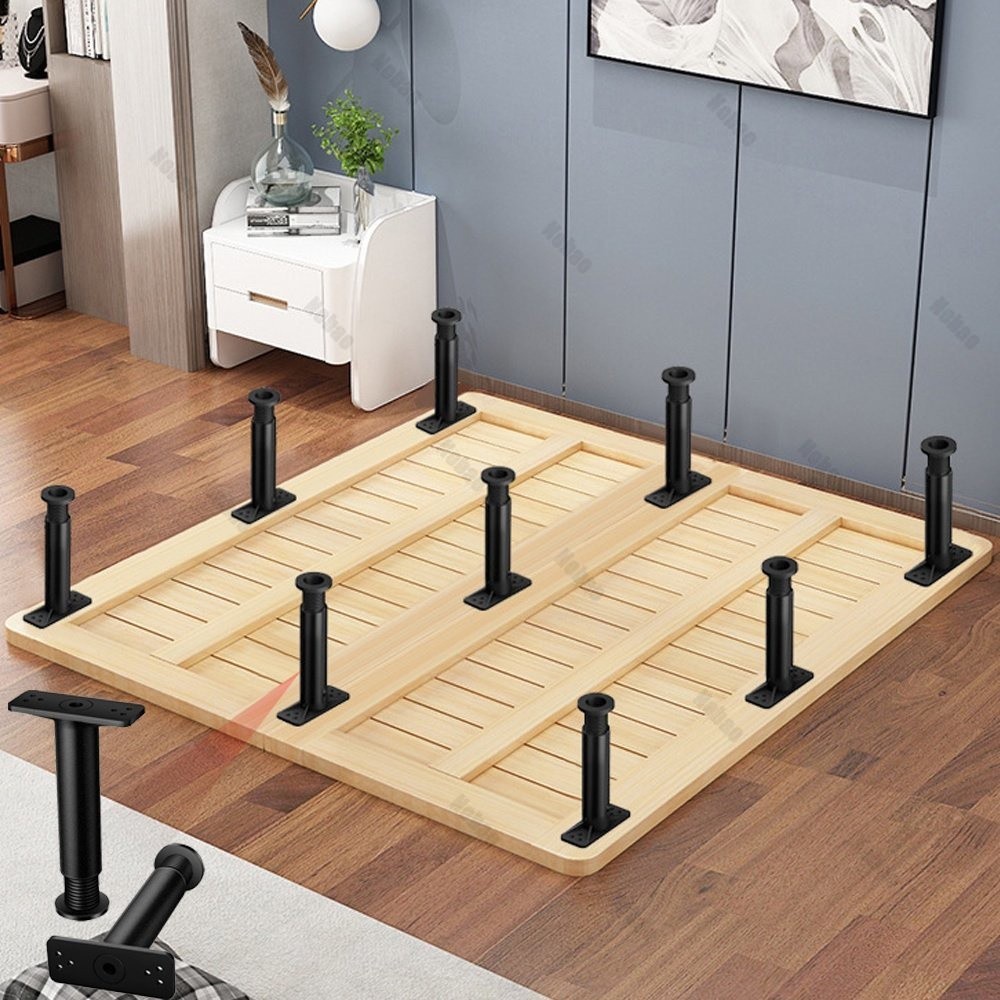 Chân giường thay thế điều chỉnh tải trọng lớn Chân đỡ khung giường / ghế sofa，Có thể điều chỉnh，Không cần khoan lỗ