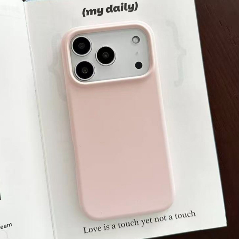 Ốp điện thoại silicon nhiều màu đơn giản IPhone 17 Pro Max 17Air 16Plus 16 15 14 13 12 11 Vỏ điện thoại chống rơi