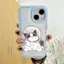 Space Muppet Cat Ghi chú cho 16 trường hợp iPhone 17Air Bánh mì trường hợp 14 13 11Pro