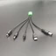 Cáp Sạc Đa Năng USB Đầu Tròn 5.5mm 3.5mm 2.5mm – Tương Thích Nhiều Thiết Bị, Dễ Dùng, Bền Bỉ