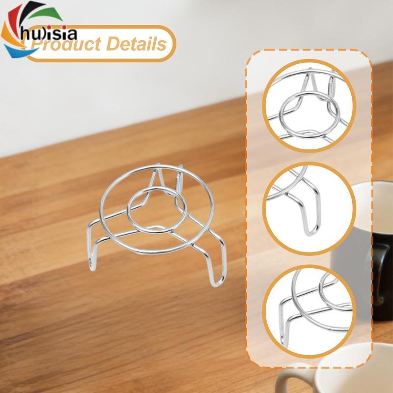 Giá hấp Mini bằng thép không gỉ Giá đỡ nồi nhỏ gọn Trivet Dễ sử dụng cho trứng cút cho nồi áp suất điện nhỏ và nồi sữa
