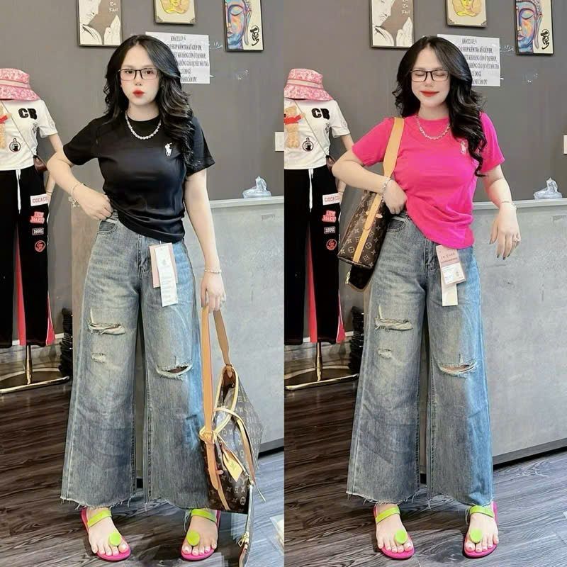 Áo thun nữ CROPTOP phom ôm tôn dáng 4 chiều NGỰA thoitangthubio